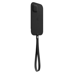 Шкіряний чохол-гаманець iLoungeMax Leather Sleeve with MagSafe Black для iPhone 12 mini OEM - Фото 3