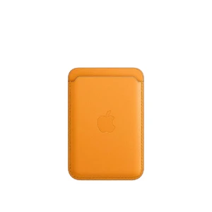Кожаный чехол-бумажник iLoungeMax Leather Wallet MagSafe California Poppy для iPhone 15 | 14 | 13 | 12 OEM  - Фото 1