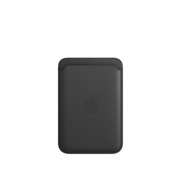 Шкіряний чохол-гаманець iLoungeMax Leather Wallet MagSafe Black для iPhone 15 | 14 | 13 | 12 OEM