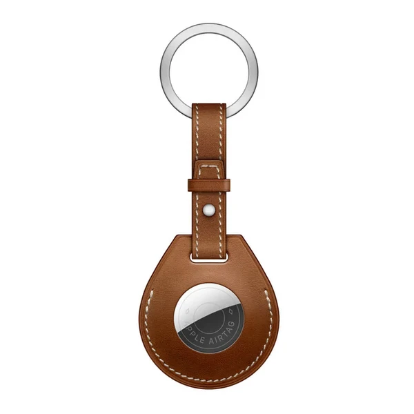 Брелок с кольцом iLoungeMax Key Ring для AirTag Fauve OEM в Броварах