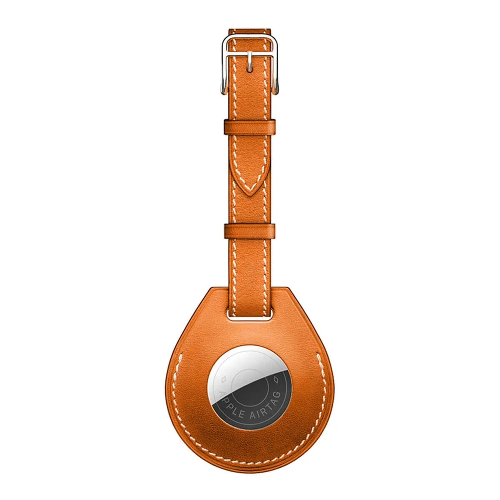 Чохол-ремінець iLoungeMax Luggage Tag для AirTag Orange OEM