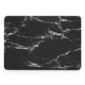 Пластиковый чехол iLoungeMax Marble Black | White для MacBook Pro 13" (M2 | M1 | 2022 | 2020 | 2019 | 2018) - Фото 2