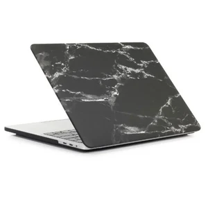 Пластиковый чехол iLoungeMax Marble Black | White для MacBook Pro 13" (M2 | M1 | 2022 | 2020 | 2019 | 2018)  - Фото 1