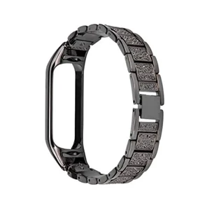 Ремешок iLoungeMax Metal Strap Black для Xiaomi Mi Band 3 | 4 - Фото 2