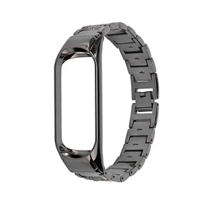 Ремінець iLoungeMax Metal Strap Black для Xiaomi Mi Band 3 | 4
