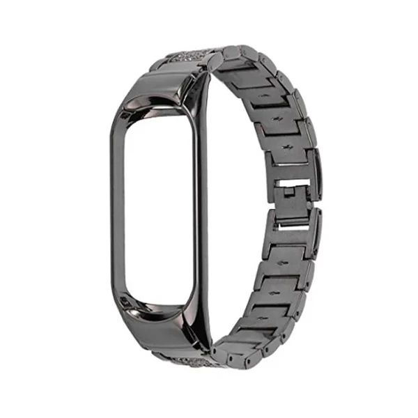 Ремінець iLoungeMax Metal Strap Black для Xiaomi Mi Band 3 | 4