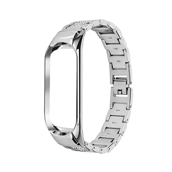 Ремінець iLoungeMax Metal Strap Silver для Xiaomi Mi Band 3 | 4