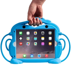 Детский противоударный чехол iLoungeMax Monkey Blue для Apple iPad 9 | 8 | 7 10.2" (2021 | 2020 | 2019) | Air 3 10.5" | Pro 10.5" - Фото 3