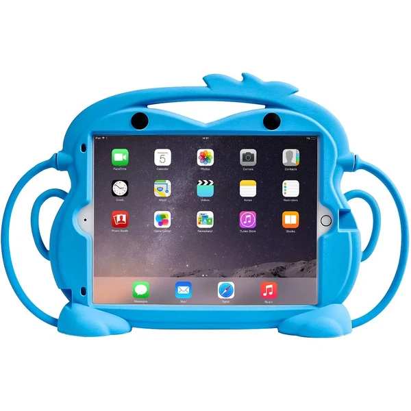 Дитячий протиударний чохол iLoungeMax Monkey Blue для Apple iPad 9 | 8 | 7 10.2" (2021 | 2020 | 2019) | Air 3 10.5" | Pro 10.5 " в Кривому Розі