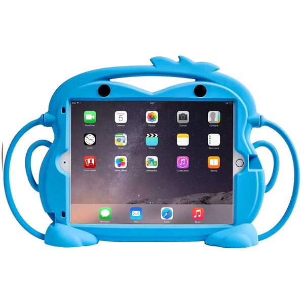 Дитячий протиударний чохол iLoungeMax Monkey Blue для iPad Pro 11" (М1 2021 | 2020 | 2018) | iPad Air 5 М1 | 4 (2022 | 2020)