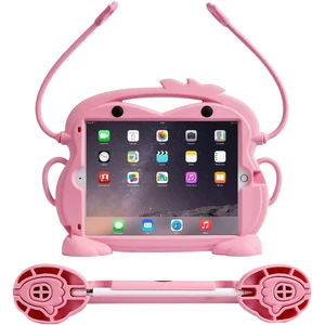 Детский противоударный чехол iLoungeMax Monkey Blue для Apple iPad 9 | 8 | 7 10.2" (2021 | 2020 | 2019) | Air 3 10.5" | Pro 10.5" - Фото 4