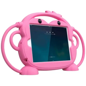 Детский противоударный чехол iLoungeMax Monkey Pink для Apple iPad mini 1 | 2 | 3 | 4 | 5 7.9"  - Фото 1