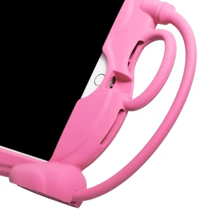 Детский противоударный чехол iLoungeMax Monkey Pink для Apple iPad Pro 9.7" (2016) | iPad 9.7" (2017 | 2018) | Air | Air 2 - Фото 3