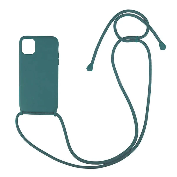 Силіконовий чохол на шнурку iLoungeMax Shoulder Strap Cactus для iPhone 12 | 12 Pro