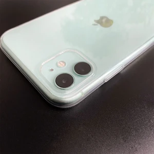 Тонкий прозорий TPU чохол oneLounge 1Silicol для iPhone 11 - Фото 4