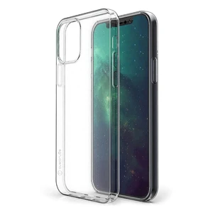 Тонкий прозорий чохол TPU oneLounge 1Silicol для iPhone 12 | 12 Pro