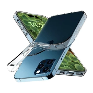 Прозорий TPU чохол oneLounge SilicolDots для iPhone 14 Pro - Фото 2