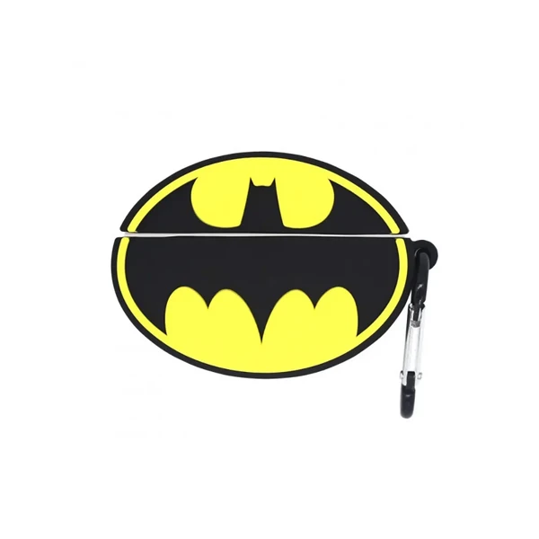 Силиконовый чехол с карабином iLoungeMax Silicone Case Batman Icon для AirPods Pro