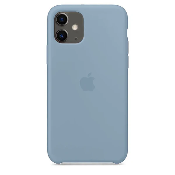 Силіконовий чохол iLoungeMax Silicone Case Denim Blue для iPhone 11 OEM