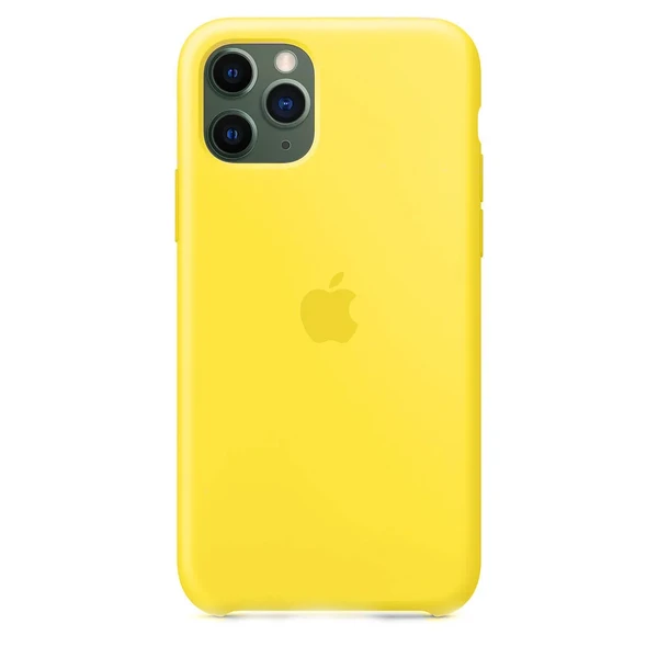 Силиконовый чехол iLoungeMax Silicone Case Lemonade для iPhone 11 Pro Max OEM