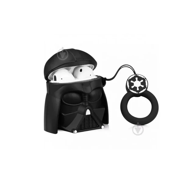 Силіконовий чохол iLoungeMax Silicone Case Darth Vader для AirPods 2 | 1