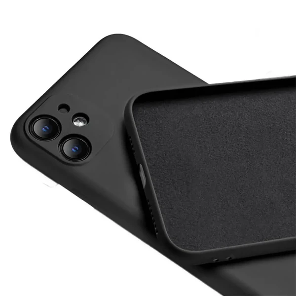 Чорний силіконовий чохол iLoungeMax Silicone Case Full Camera Protective Black для iPhone 11 у Житомирі