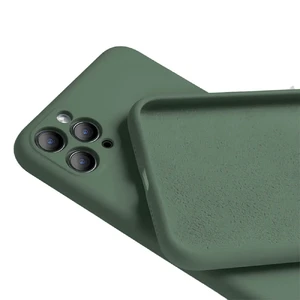 Силиконовый чехол iLoungeMax Silicone Case Full Camera Protective Forest Green для iPhone 11 Pro Max  - Фото 1