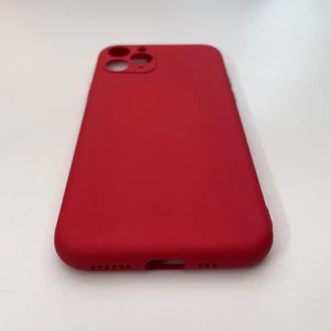 Силиконовый чехол iLoungeMax Silicone Case Full Camera Protective Red для iPhone 11 Pro - Фото 4