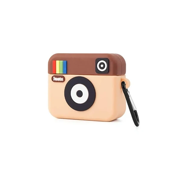 Силіконовий чохол з карабіном iLoungeMax Silicone Case Instagram для AirPods Pro у Кропивницькому