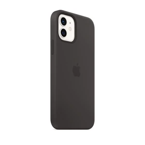 Чорний силіконовий чохол iLoungeMax Silicone Case для iPhone 12 mini OEM - Фото 2
