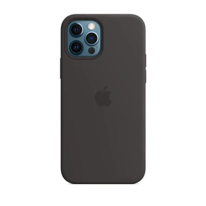 Чорний силіконовий чохол iLoungeMax Silicone Case для iPhone 12 Pro Max OEM