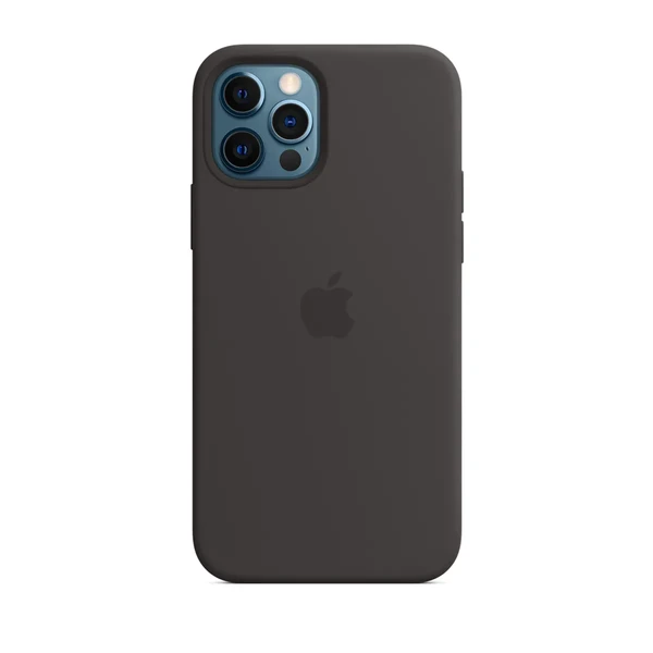 Чорний силіконовий чохол iLoungeMax Silicone Case для iPhone 12 Pro Max OEM в Ужгороді
