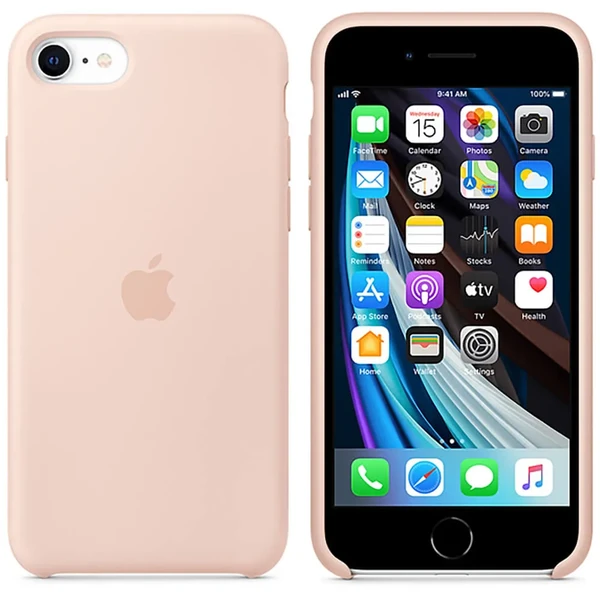 Силіконовий чохол iLoungeMax Silicone Case Pink для iPhone SE 3 | SE 2 | 8 | 7 OEM у Луцьку
