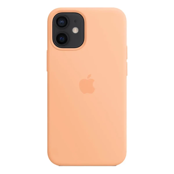 Силиконовый чехол iLoungeMax Silicone Case MagSafe Cantaloupe для iPhone 12 | 12 Pro OEM (с поддержкой анимации) в Днепре