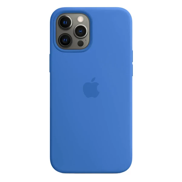 Силіконовий чохол iLoungeMax Silicone Case MagSafe Capri Blue для iPhone 12 Pro Max OEM (з підтримкою анімації) в Ужгороді