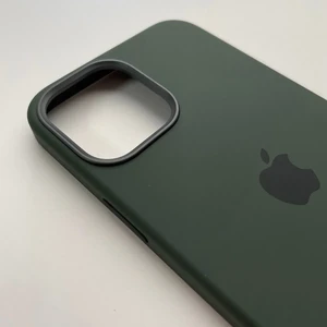 Силиконовый чехол iLoungeMax Silicone Case MagSafe Cyprus Green для iPhone 12 Pro Max OEM - Фото 4