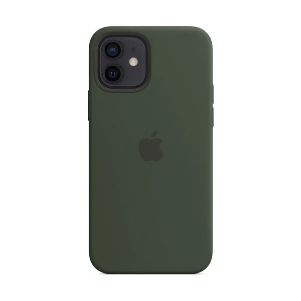 Силіконовий чохол iLoungeMax Silicone Case MagSafe Cyprus Green для iPhone 12 | 12 Pro OEM (c підтримкою анімації) у Дніпрі