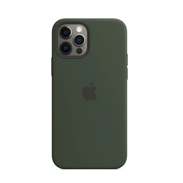 Силиконовый чехол iLoungeMax Silicone Case MagSafe Cyprus Green для iPhone 12 Pro Max OEM во Львове