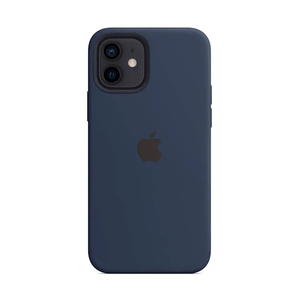 Силіконовий чохол iLoungeMax Silicone Case MagSafe Deep Navy для iPhone 12 mini OEM (з підтримкою анімації)