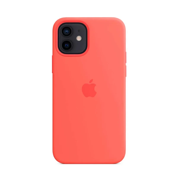 Силіконовий чохол iLoungeMax Silicone Case MagSafe Pink Citrus для iPhone 12 mini OEM (з підтримкою анімації)