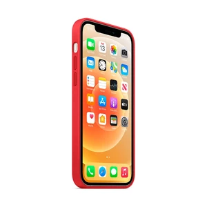 Силіконовий чохол iLoungeMax Silicone Case MagSafe Red для iPhone 12 mini OEM (з підтримкою анімації) - Фото 2