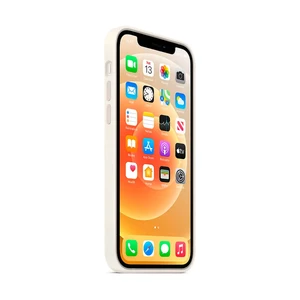 Силиконовый чехол iLoungeMax Silicone Case MagSafe White для iPhone 12 mini OEM (c поддержкой анимации) - Фото 2