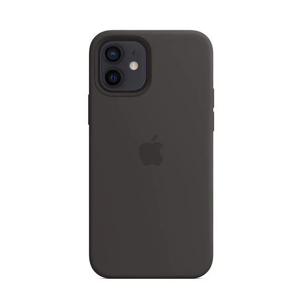 Чорний силіконовий чохол iLoungeMax Silicone Case MagSafe Black для iPhone 12 | 12 Pro OEM у Дніпрі