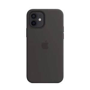 Чорний силіконовий чохол iLoungeMax Silicone Case MagSafe Black для iPhone 12 | 12 Pro OEM (з підтримкою анімації)