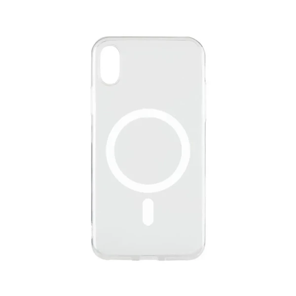 Прозорий силіконовий чохол iLoungeMax Silicone Case MagSafe для iPhone X | XS