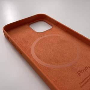 Силіконовий чохол iLoungeMax Silicone Case MagSafe Kumquat для iPhone 12 | 12 Pro OEM - Фото 6