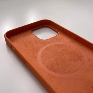 Силіконовий чохол iLoungeMax Silicone Case MagSafe Kumquat для iPhone 12 Pro Max OEM - Фото 5