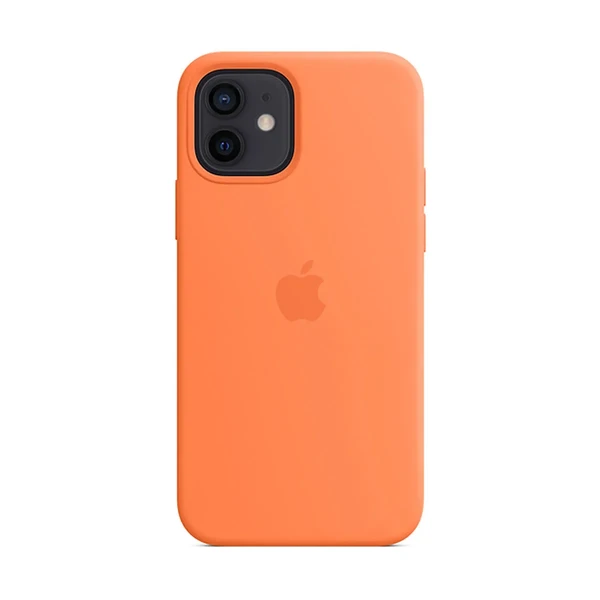 Силіконовий чохол iLoungeMax Silicone Case MagSafe Kumquat для iPhone 12 mini OEM