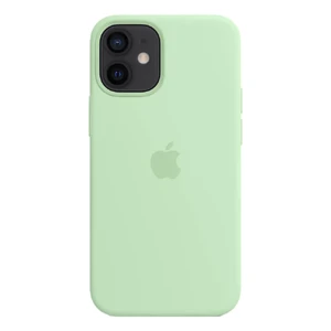 Силиконовый чехол iLoungeMax Silicone Case MagSafe Pistachio для iPhone 12 | 12 Pro OEM (с поддержкой анимации)  - Фото 1