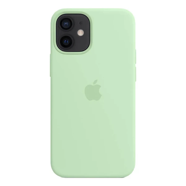 Силіконовий чохол iLoungeMax Silicone Case MagSafe Pistachio для iPhone 12 mini OEM (з підтримкою анімації)